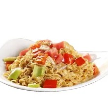 Cured Sausage and Egg Fried Noodles