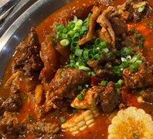 Beef Tripe and Brain Hot Pot