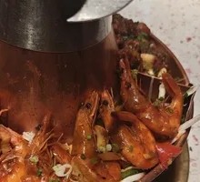 Spicy Shrimp and Frog Stir-fry