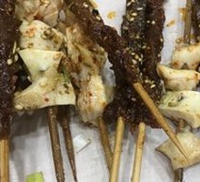 Dried Meat Skewers