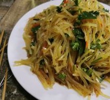 Spicy Vinegar Potato Shreds