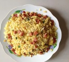 Dried Sausage Fried Rice