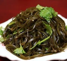 Thin seaweed strips