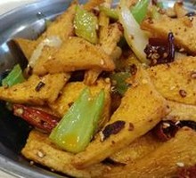 Spicy Pot-Braised Tofu with Leaves