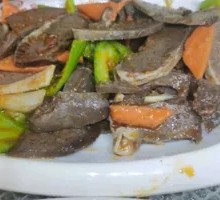 Cold-mixed pig heart
