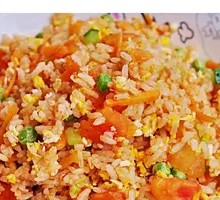 Wood Ear Egg Fried Rice with Tomato