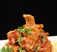 Spicy Stir-Fried Lamb Spine