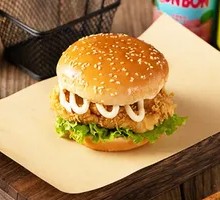 Spicy Chicken Leg Burger