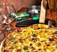Demon Bull Beef Pizza