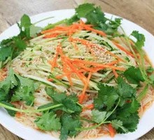 青菜凉面