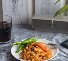 Dried Sausage Fried Noodles