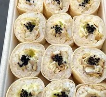 Pan-Fried Chicken Sushi Roll