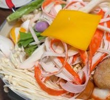 Giant Crab Stick Military Hot Pot