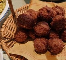 Black Pepper Fried Meatballs