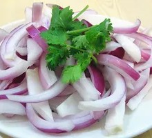 Purple Onion Strips