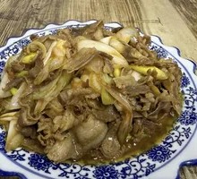 Scallion Stir-Fried Lamb