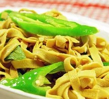 Spicy Pepper and Dried Tofu