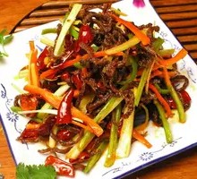 Dry-Fried Beef Strips