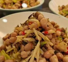 Preserved Vegetable and Peanut Dish
