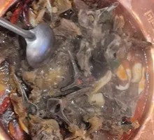 Spicy Lamb Spine and Tendons Hot Pot