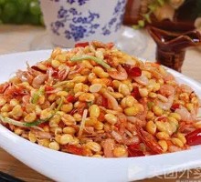 River Shrimp with Mung Bean Sprouts