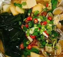 Fish Tofu Clam Rice Noodles