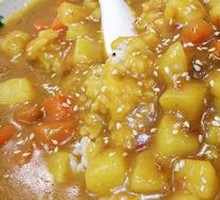 Curry Potato Rice