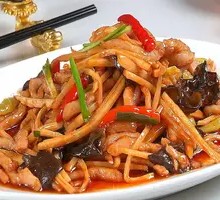 Fish-Flavored Shredded Pork Rice Bowl