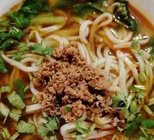 Minced Meat Noodle Soup