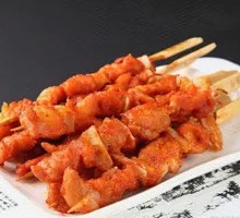 Fried Pork Skewers