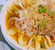 Garlic and Vermicelli Bok Choy