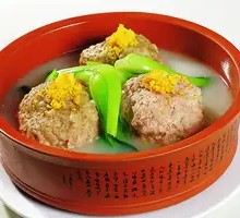 Lion Head Tofu and Baby Bok Choy