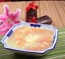 Tomato Egg Drop Soup