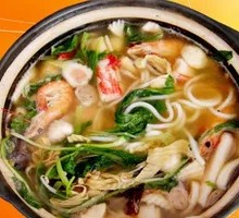Pork Belly with Sour Cabbage and Vermicelli