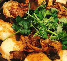 Mixed Fish and Corn Cake Hot Pot