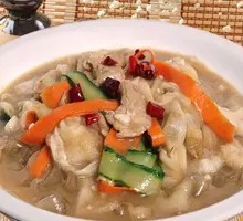 Old Cucumber Stir-Fried with Vermicelli