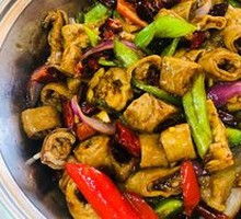 Spicy Pork Intestines Stir-fry