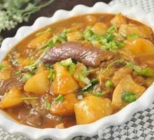 Stewed Potato and Eggplant