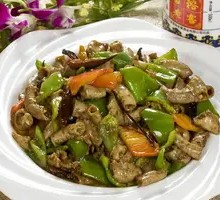 Stinky Tripe Stir-Fried with Chili Peppers