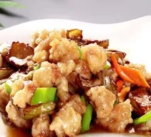 Braised Pork and Eggplant