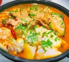 Rice Soup Stewed Three Fish