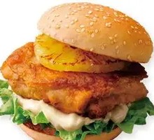 Pineapple Chicken Burger