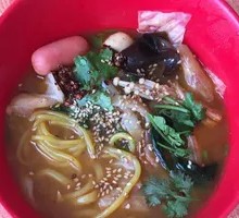 Donkey Noodles with Sesame Sauce