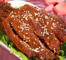 Charcoal-Grilled Lamb Ribs