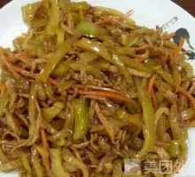 Pickled Vegetable and Pork Shreds