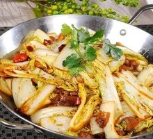 Spicy Pot-Braised Baby Bok Choy