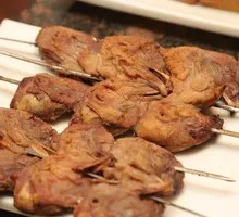 Grilled Chicken Heads