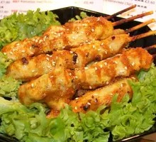 Grilled Chicken Meatballs