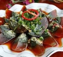 Spiced Century Egg Salad