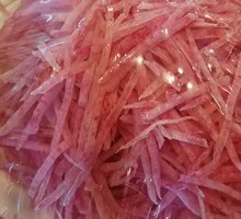 Candied Radish